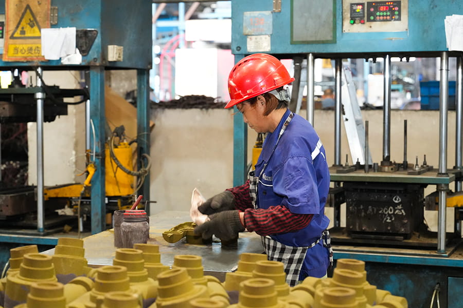 Kaplamalı kum çekirdeği yapımı