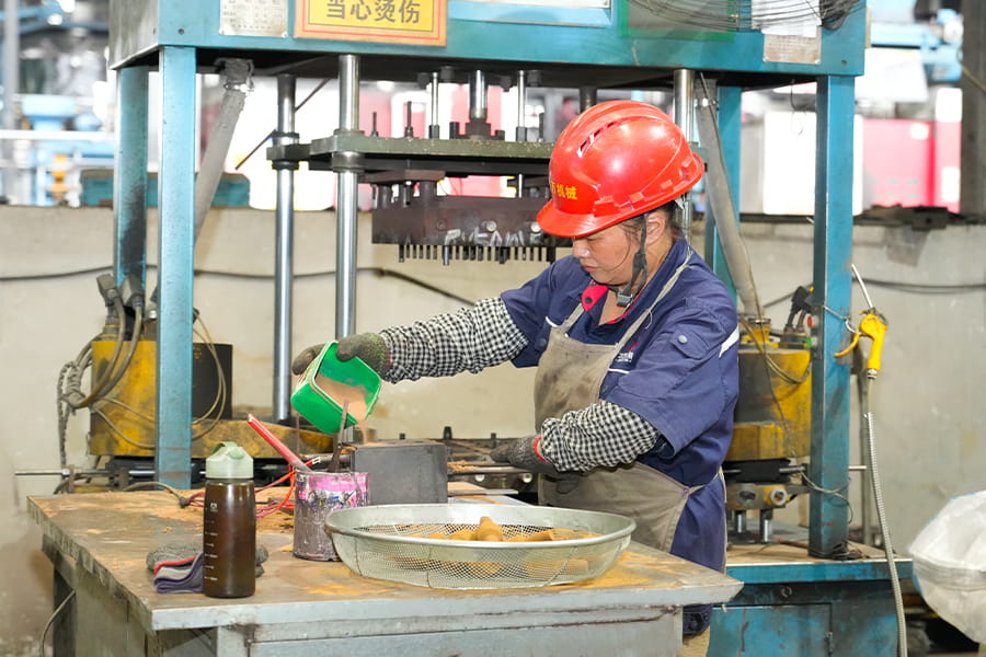 Kaplamalı kum çekirdeği yapımı